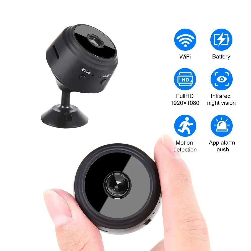 2024 Upgraded  Mini WiFi Camera FullHD 1080p Remote Wireless Voice Recorder Video Camcorder Home Security Surveillance Cameras