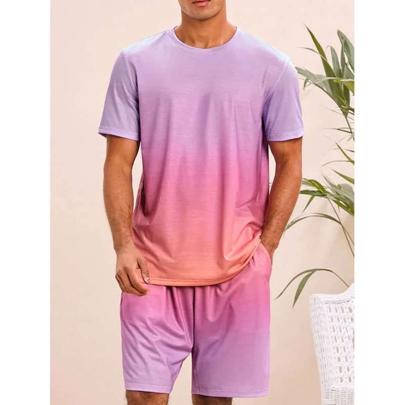 

New in Sets for Men Summer Clothing Men's Clothes Complete Summer Man Shorts Mens 2 Piece Sets Free Shipping Set Y2k Tracksuit