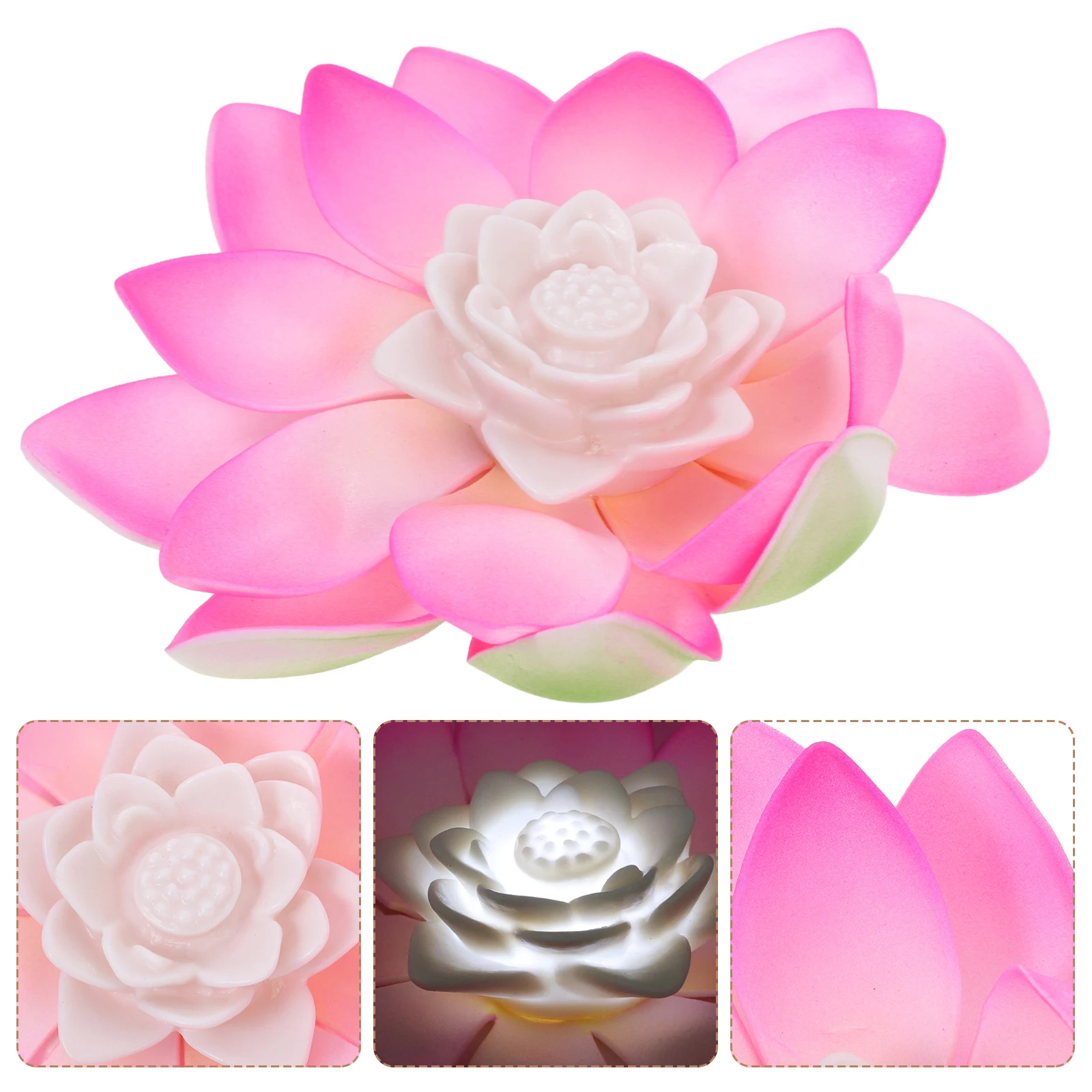 

Inflatable Lotus Lamp Pool Party Flower Lantern Led Lights for Temple Decoration