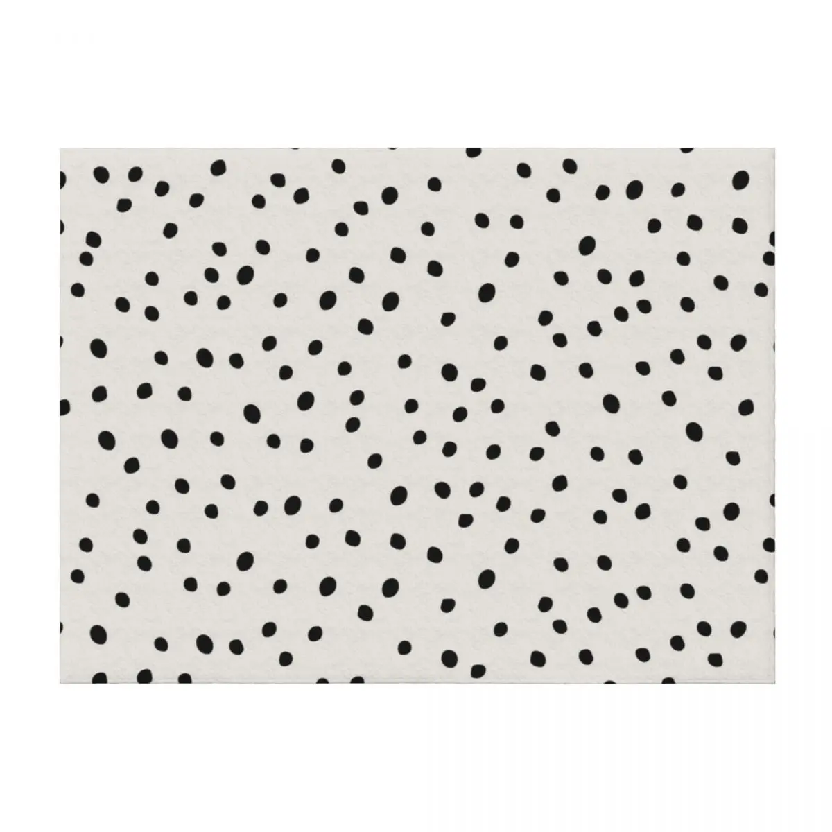 

Preppy Spots, Black and White, Minimal, Polka Dot Print Throw Blanket cosplay anime Soft Big Flannels Thins Blankets