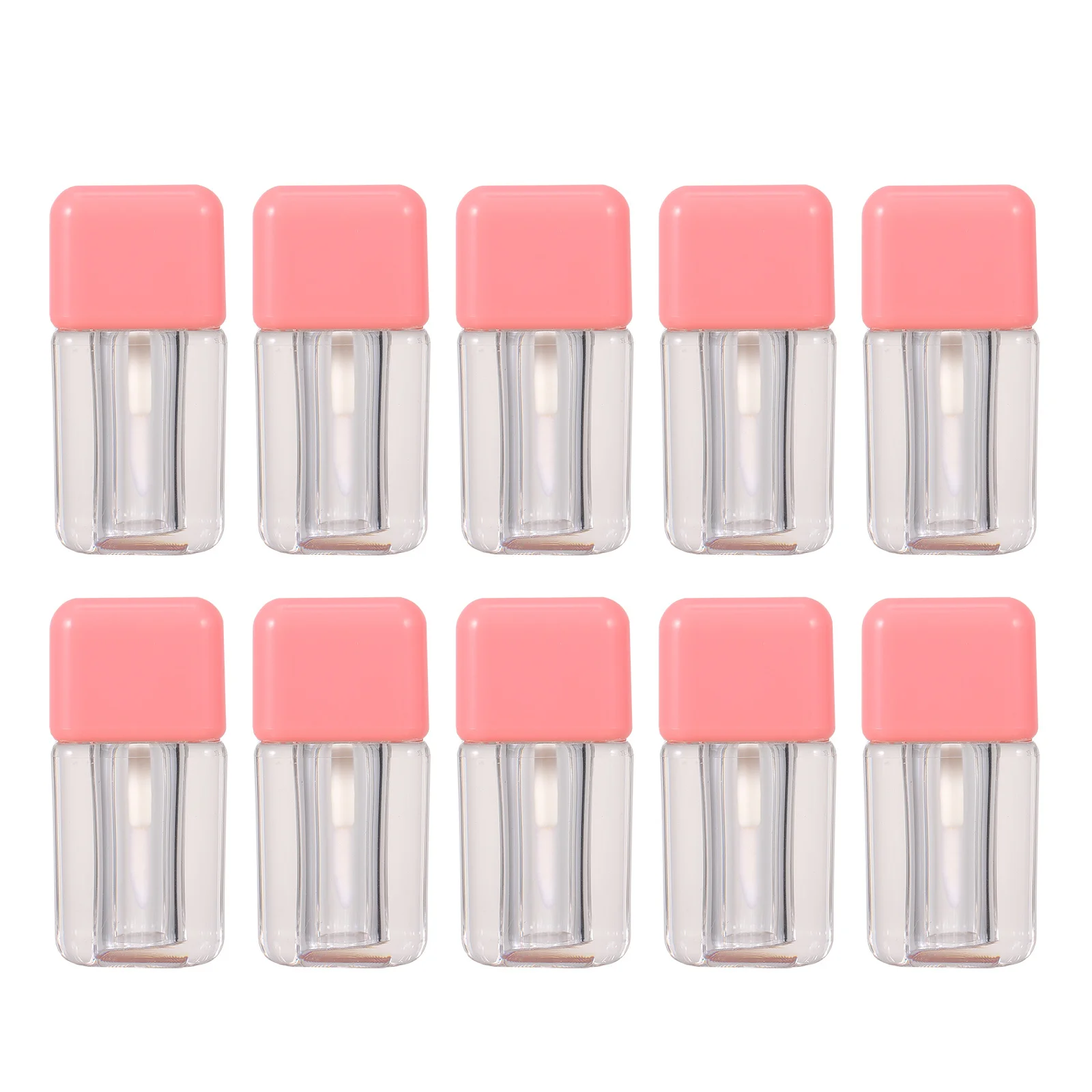 Tubes de baume vides rechargeables, récipient de brillant, pour bricolage, couleur des lèvres, articles de toilette de voyage, petites bouteilles, 10 pièces