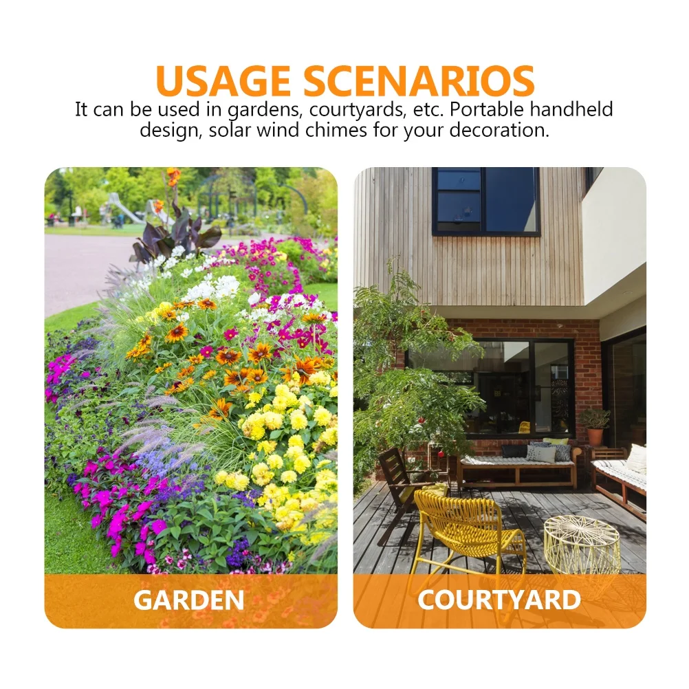 

Red Cardinal Solar Wind Chime Outdoor Pendant Light Garden Decor with Bird Design for Yard Patio Balcony Decoration Solar Lights