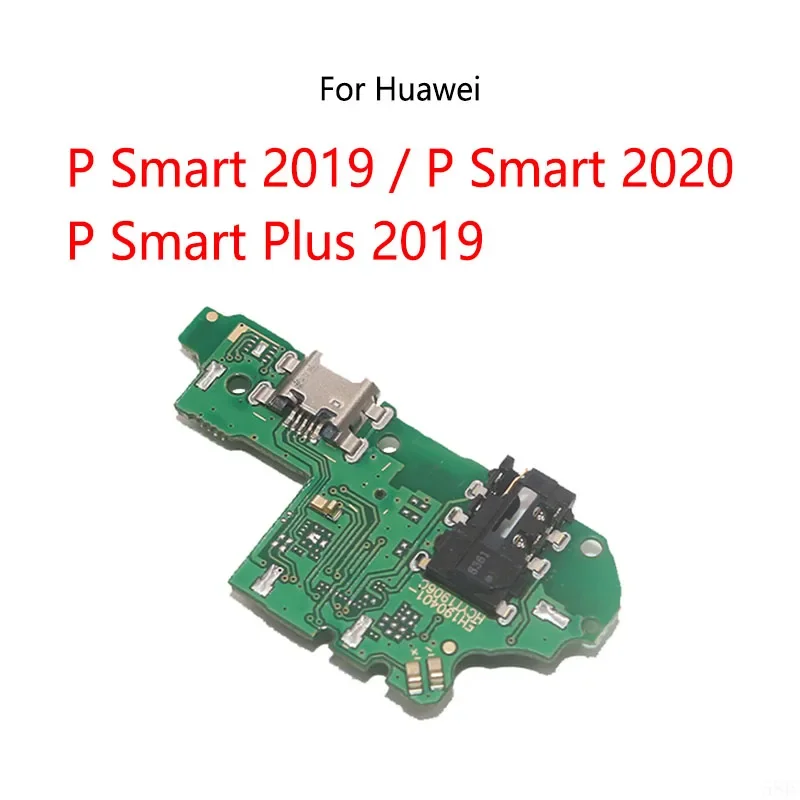 USB Charging Dock Port Socket Jack Connector Charge Board Flex Cable For Huawei P Smart Plus 2019 / P Smart 2020