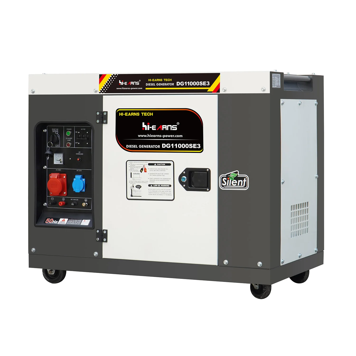 Hi-earns 8kw diesel generator  three phase for home use 10kw