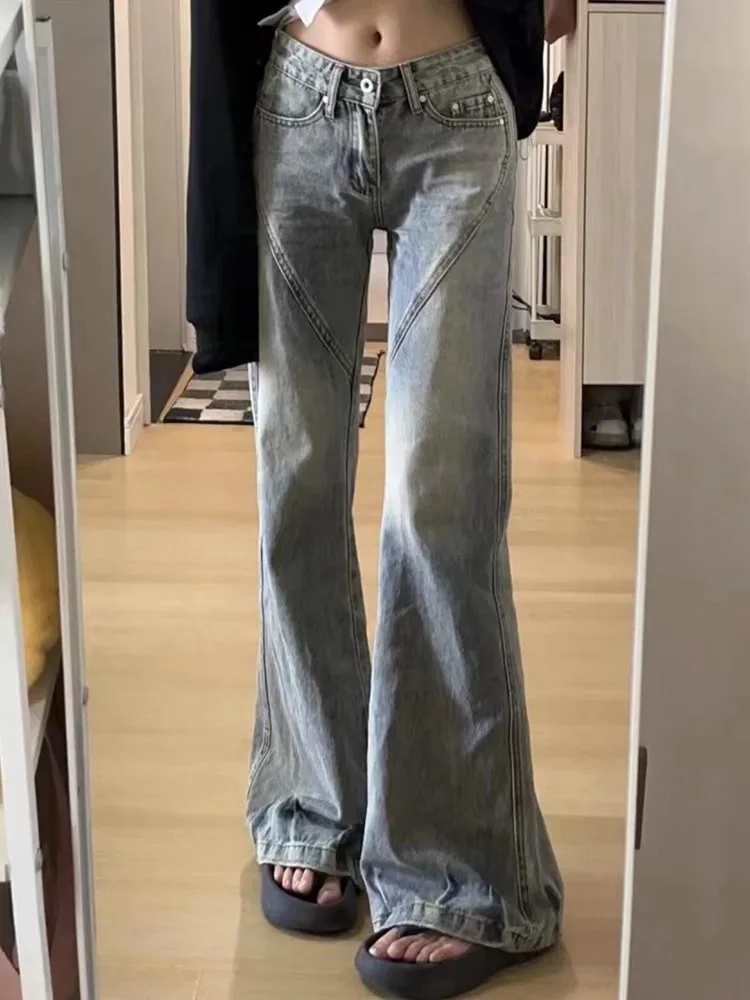 

Black Jeans Female Clothing Straight Denim Y2K Korean Fashion Harajuku Vintage Style Boyfriend Baggy Loose Oversize Ladies