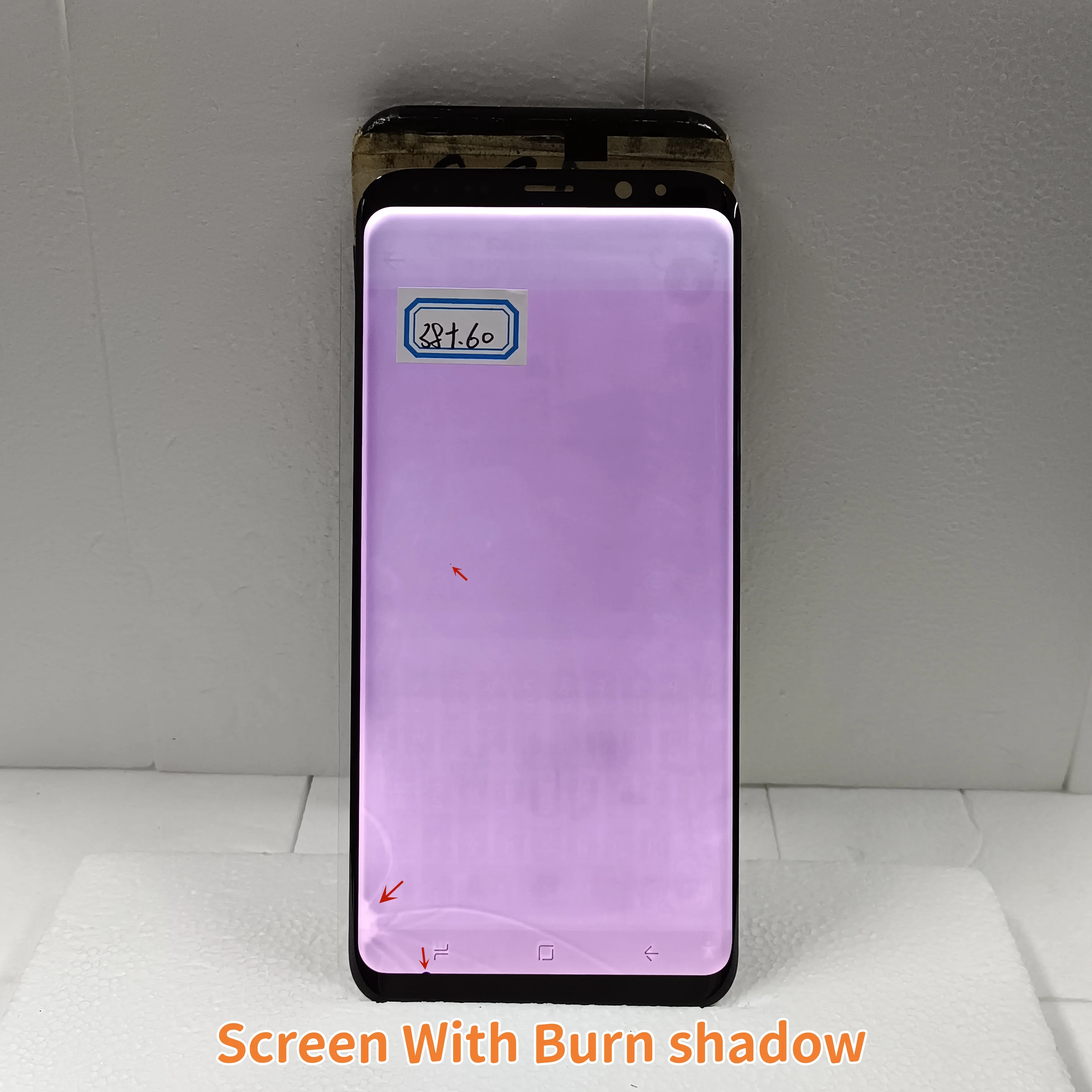 

Для Samsung Galaxy S8 plus G955 G955F G955U G955FD с жидкокристаллическим дисплеем burn shadow s8 + дигитайзер сенсорного ЖК-экрана с дефектами