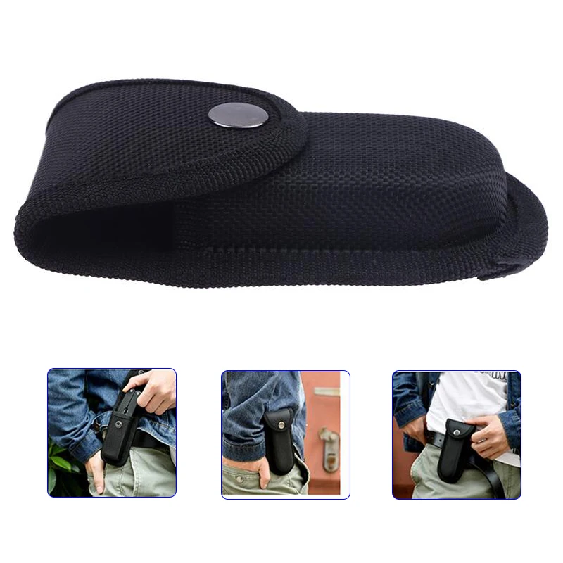 Multifunctional Folding Pliers Storage Bag Folding Knives Pouch Case Waist Pack Flashlight Protective Cover For Hiking Camping