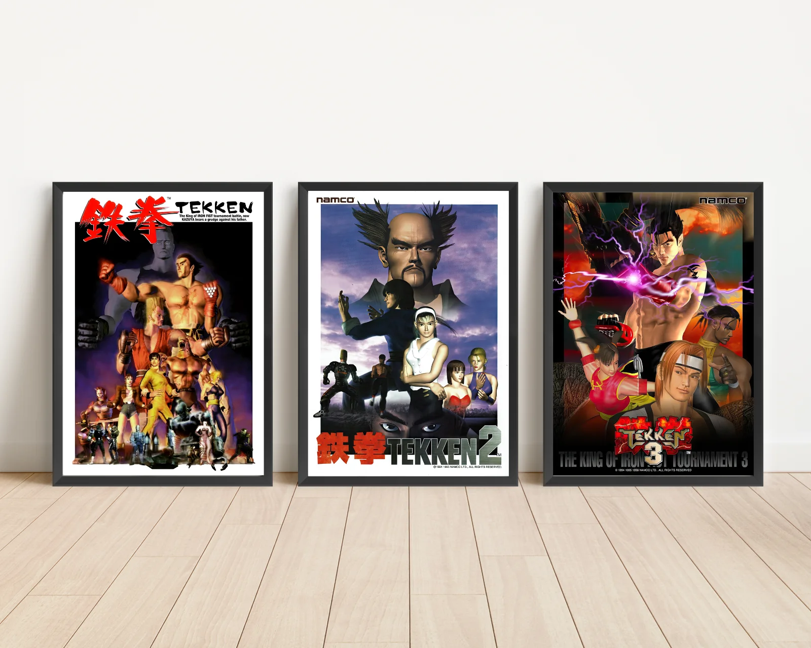 Tekken Prints Poster Print PlayStation Home Decor Game Picture Gift