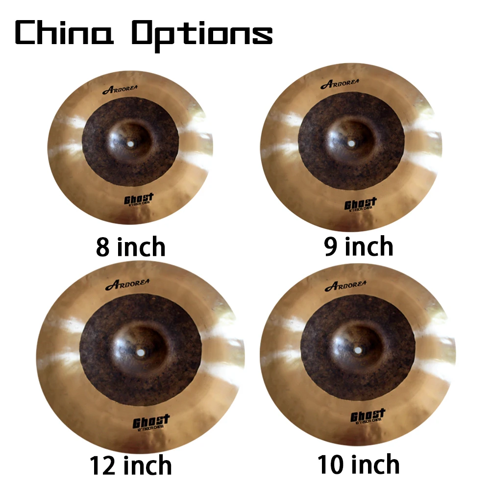 

Effect Cymbal Handcraft B 20 10'' China Cymbal for Drummer