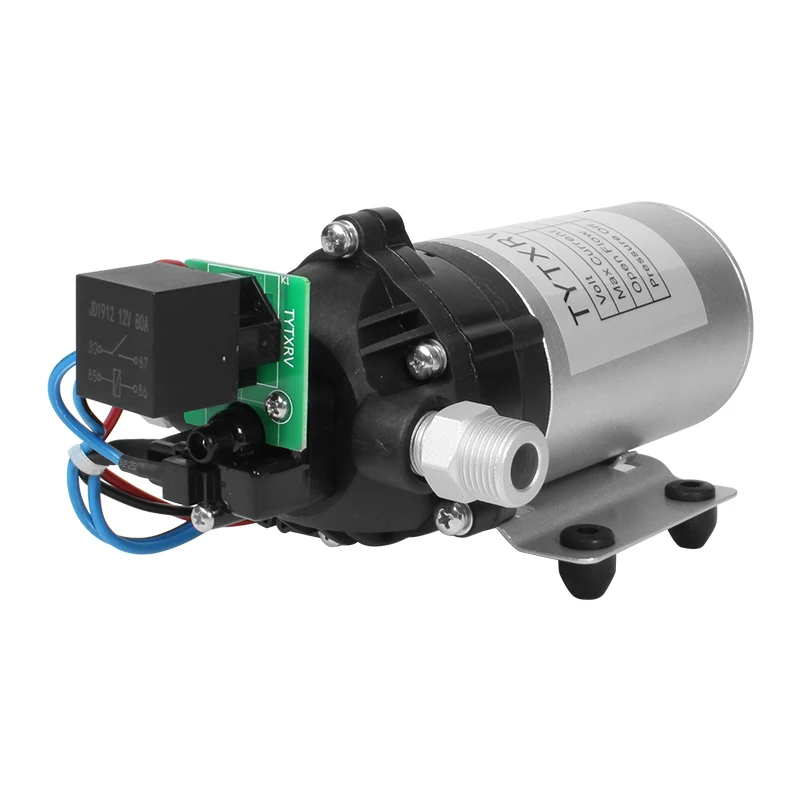 

12V 7L RV Marine Water Pump Low Noise Stainless Steel Electrical Diaphragm Pump For RV Marine Yacht Caravan