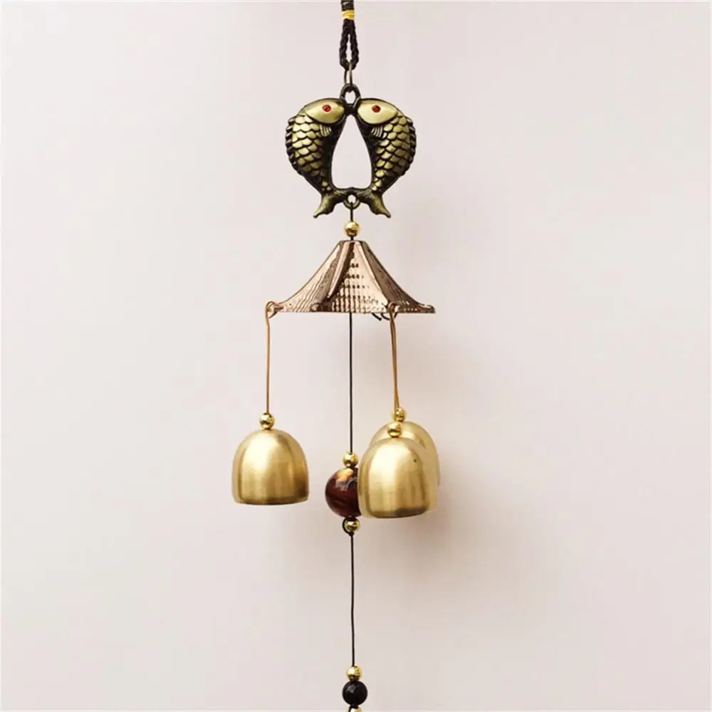 Windbell Vintage Alloy High Quality Handmade Fortune Decoration Home Decoration Hanging Ornaments Copper Alloy Gardening Pendant