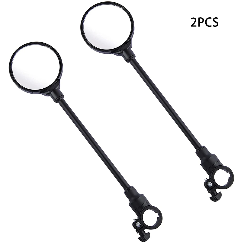 

2 Pieces Bicycle Handle Bar Rear View Mirror Rearview Accessories