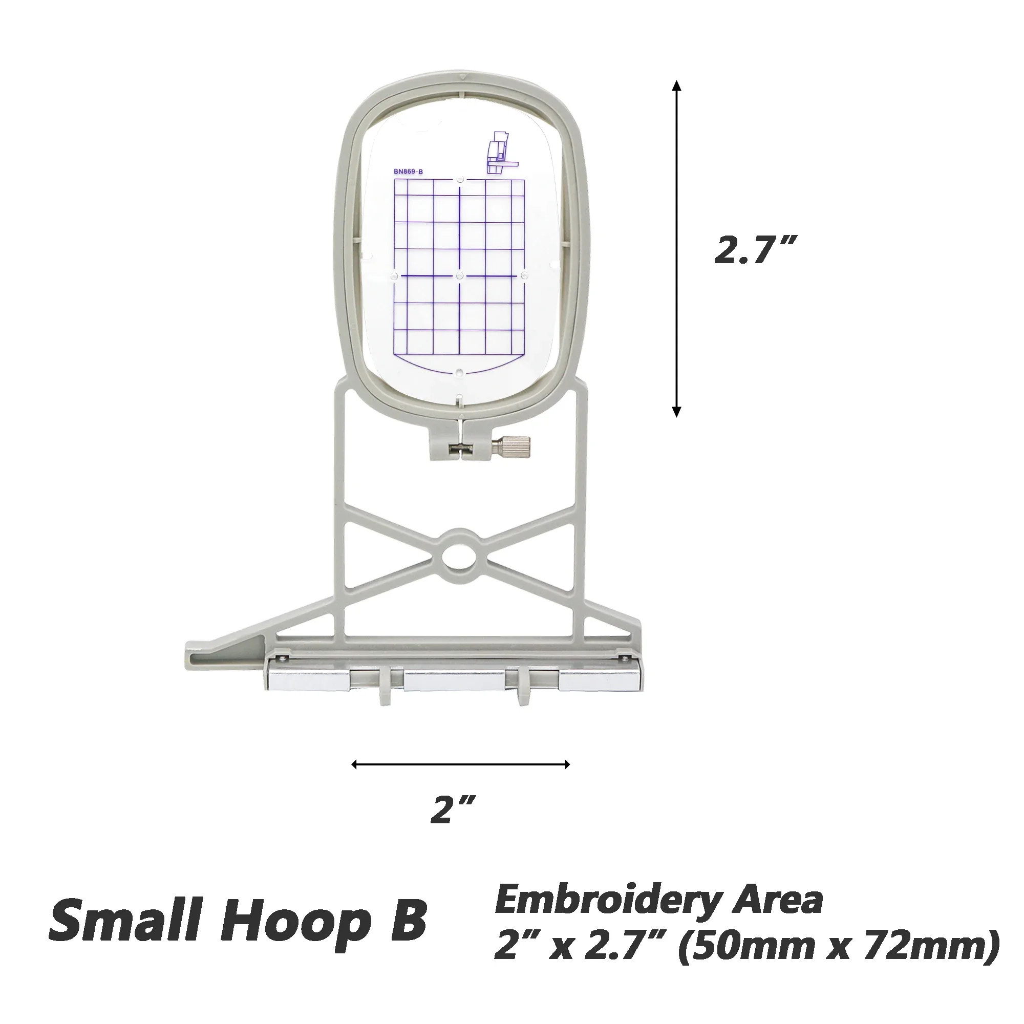 Small Sewing and Embroidery Hoop B for Bernina Artista 730 770 QE Aurora 430 440 830 QE 180 880 Plus 630 Machine Frame