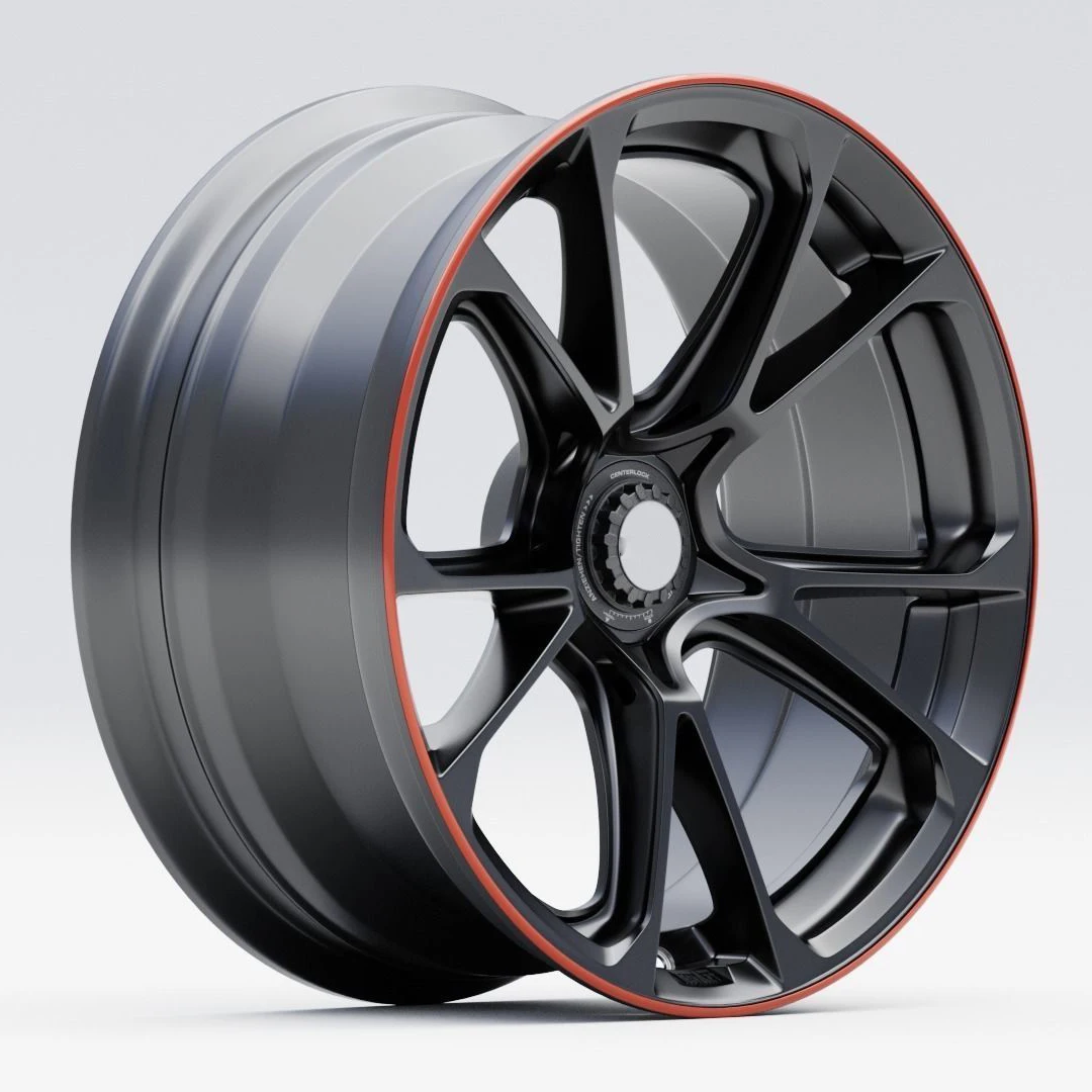 18-24 Inch Monoblock Multi Spoke Black Forged Alloy Wheel Rims 5X120 5X112 5X114.3 PCD Custom SUV Wheels