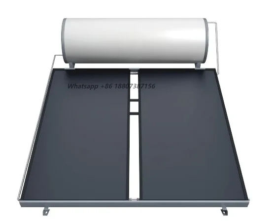 Demax Enamel-lined 300-liter Flat Plate Pressure-integrated Solar Water Heater for Villas,House