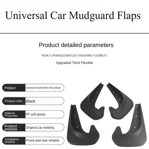Yumuşak PP Araba Çamurluk Çamurluk ön tekerlek ve arka Sıçrama çamurluk, Otomatik Trim, dış Aksesuarlar Arka çamurlukta ilk 10 satış-no. 1