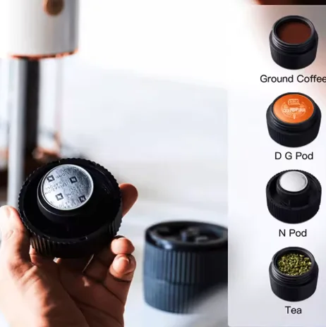 全自動コーヒーマシン,15〜20barの容量のポータブルミニマシン