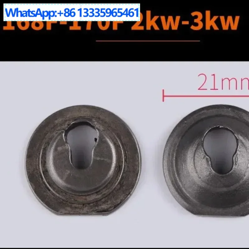 

100PCS Gasoline generator accessories 168F170F 188F190 valve seat GX160GX390 valve lock clip spring seat