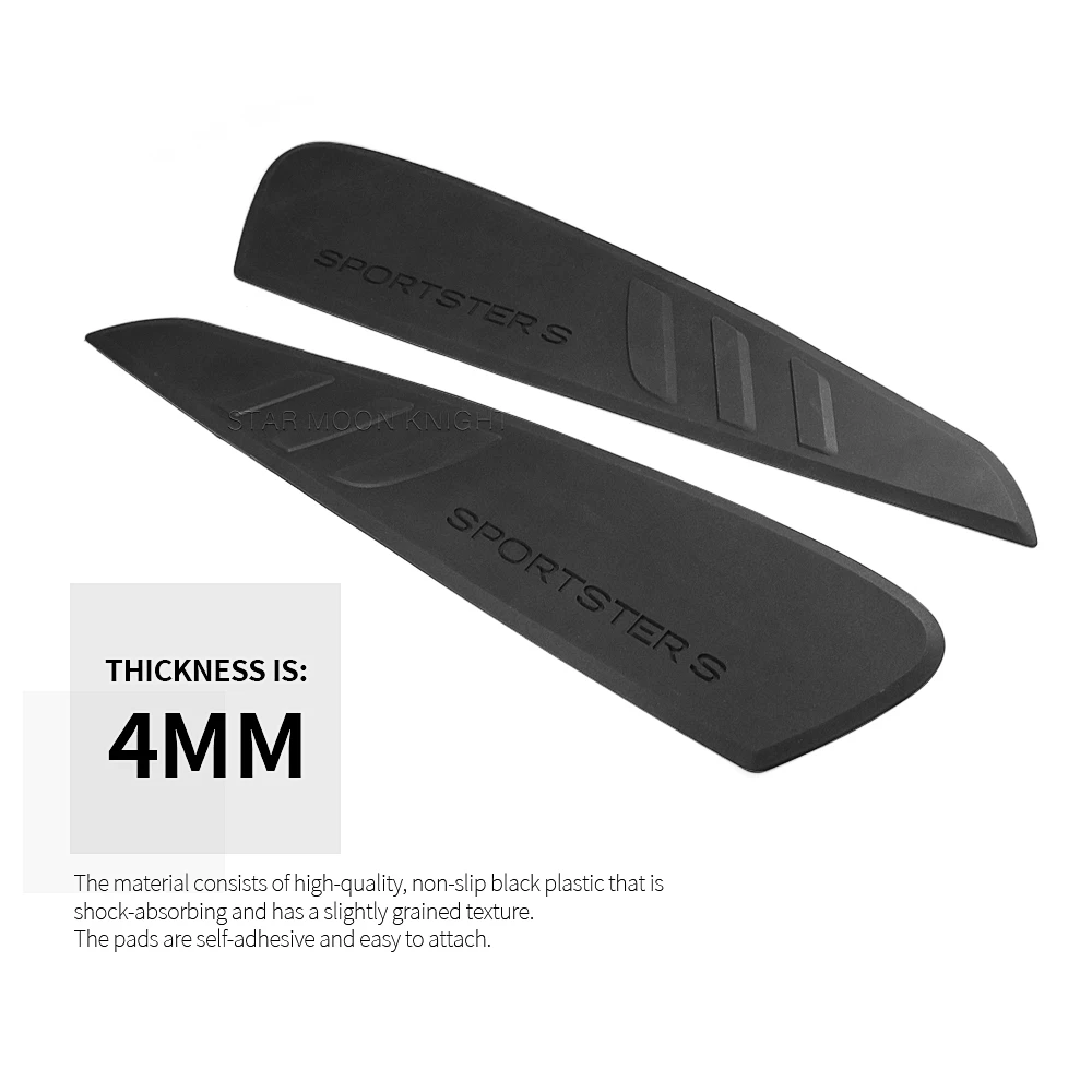 Motorcycle Side Fuel Tank pad For Sportster S 1250 RH1250 RH 1250 2021 2022 Tank Pads Protector Stickers Knee Grip Traction Pad