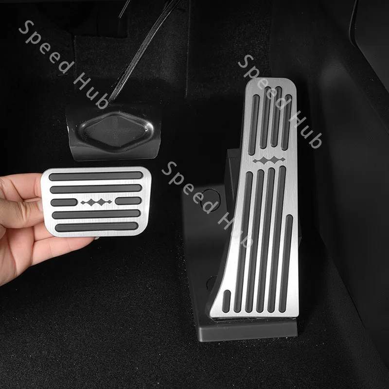 For BYD Leopard Titanium 7 2026 2027  Car Accelerator Brake Pedal Protection Decoration Cover Interior Styling Accessories
