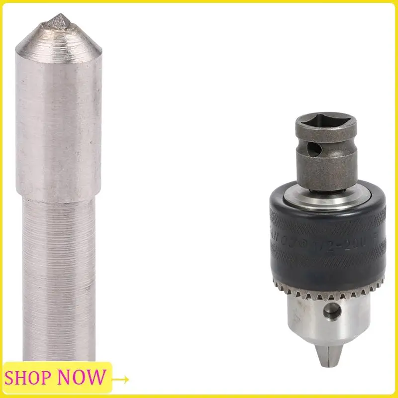 

Especial 1 Pcs 11Mm Diameter Grinding Disc Wheel Diamond Dresser Dressing Pen Tool & 1 Set 1.5-13Mm Drill Chuck Drill Adapter
