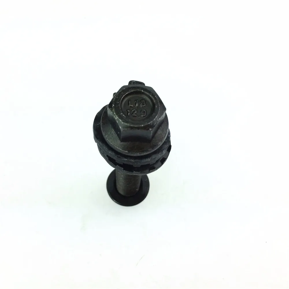 1pcs 18mm Auto parts Four wheel alignment tire eccentric screw adjustment camber bolt Black 10.9 bolt -18mm