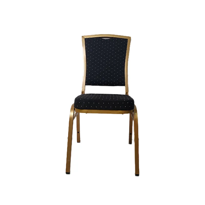 Manufacturer Wholesale Hotel Wedding Celebration Party Banquet Dining Chair, Soft Bag Metal Banquet Event General Chair