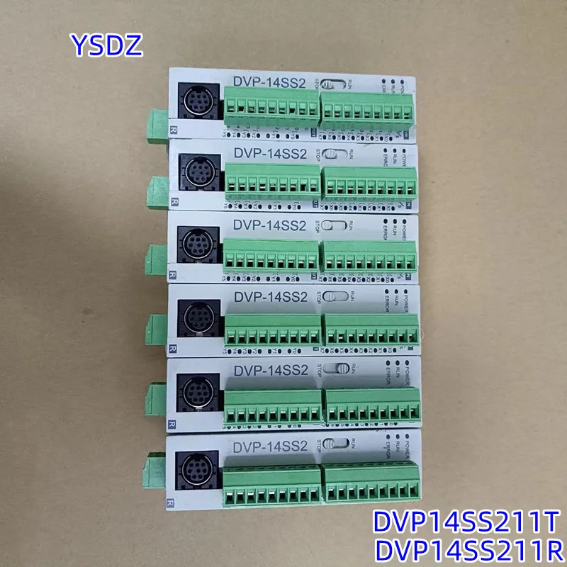 

Delta PLC DVP14SS211T DVP14SS211R 24VDC 8DI 6DO relay output module SS2 series