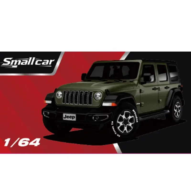 소형 자동차 다이캐스트 1:64 스케일 랭글러 합금 자동차 모델 정적 수집품 장식용 휴일 선물 장난감