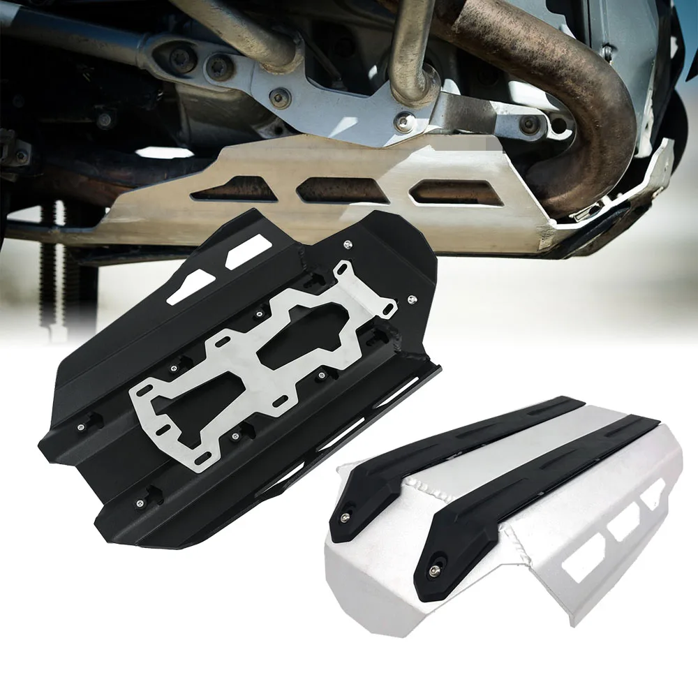 

Motorcycle Gas Tank Protect Skid Plate Bash Oil Chassis Sump Protection Cover For BMW R1200GS Adventure LC 2013-19 Engine Guard