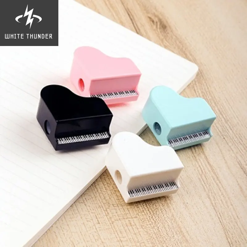 Creative Grand Piano Shape Pencil Sharpener Music Student Keyboard Instrument Pencil Sharpeners Gift School Office Stationery