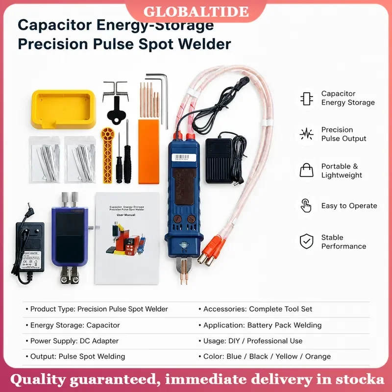 801D Spot Welder 18650 Battery Welding Machine Handheld Capacitor Energy Storage Household DIY Mobile Phone Battery Repair