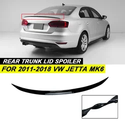 Carro Traseiro Trunk Spoiler, Splitter Asa Lip, Acessórios VW, Jetta, Sedan, MK6, 2012, 2013, 2014, 2015, 2016, 2017, 2018