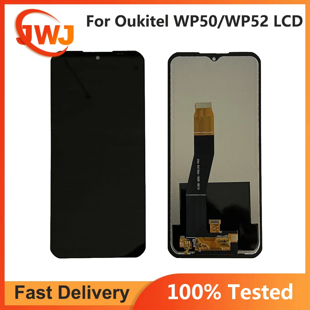 Для оригинального Oukitel WP50 WP52 ЖК-дисплей + сменный преобразователь сенсорного экрана в сборе 6,6 дюйма для OUKITEL WP50 WP52 ЖК-дисплей Для оригинального Oukitel WP50 WP52 ЖК-дисплей + сменный преобразователь сенсорного экрана в сборе 6,6 дюйма для OUKITEL WP50 WP52 ЖК-дисплей
