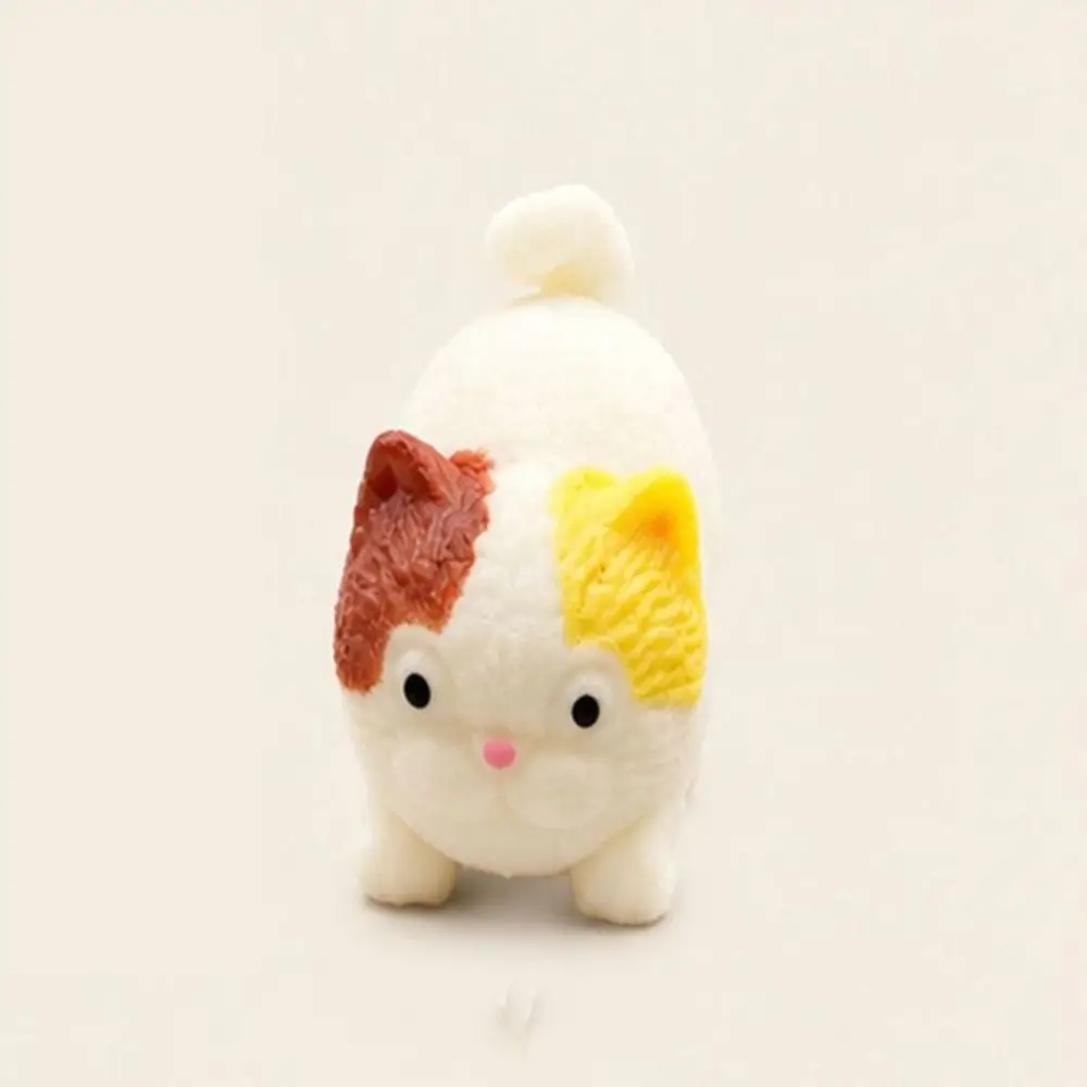 Crunchy Animals Squeeze Toy Sound Effects Moldable Crackling Bread Squishy Toy Comfortable Kneading TPR Fidget Toy