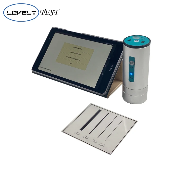 Medidor de medición de grietas del probador de ancho de grietas de superficie de hormigón