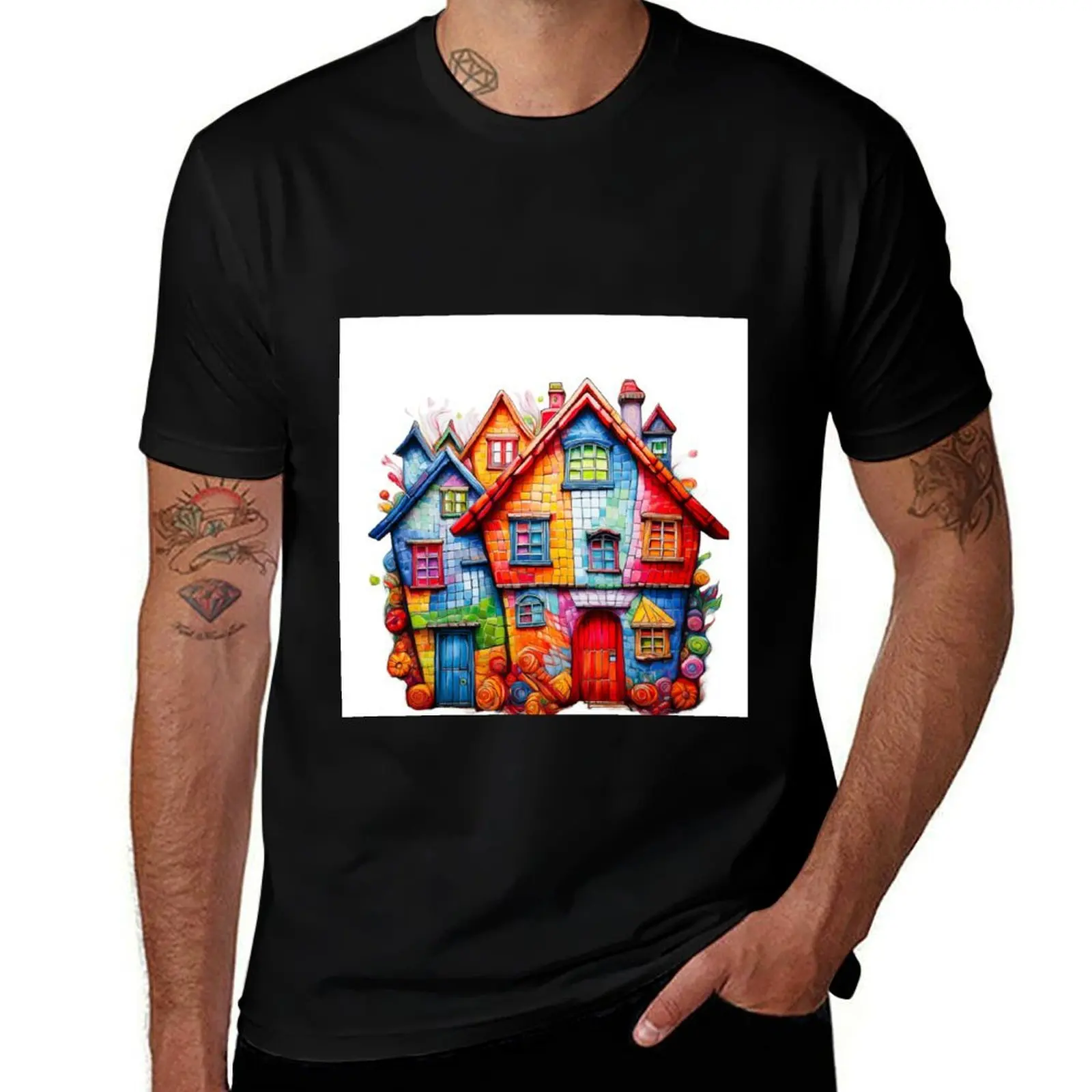 

Our House T-Shirt football t shirt blacks baggy shirts vintage anime shirt men clothings