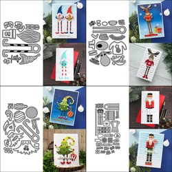 Metal Cutting Dies Long Legged Elf diy Scrapbooking Photo Album Decorative Embossing PaperCard Die