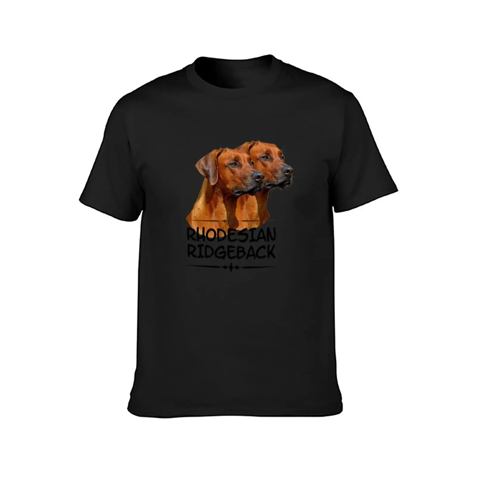 Rhodesian Ridgeback T-Shirt blue archive Blouse graphic shirts vintage t shirts Men's t-shirts