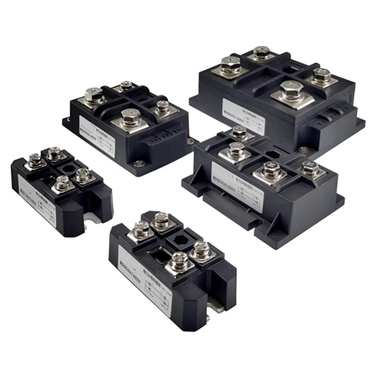 Single-phase Rectifier Bridge Module MDQ30A 1000V to 500A 1600V MDQ100/150/200/250/300/400/500A No Radiator Fan