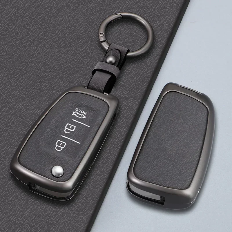 

2/3/4 Button Key Case For Nissan X-Trail Juke Qashqai Micra Pulsar J11 2014-2018 Zinc Alloy Car Remote Keychain Case Accessories