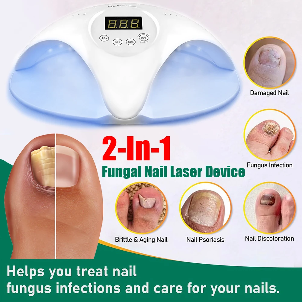 Electric Fungal Nail Laser Device Repair Fast Nails Fungus Onychomycosis Repair Toenail Fingernail Removes Nail Fungus Foot Care