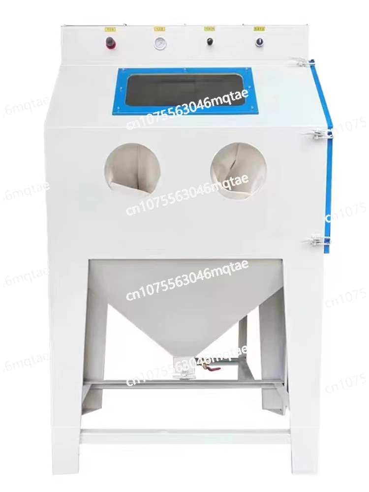 Small 9080 Mold Hardware Rust Removal and Refurbishment Dust-free Box Sandblaster High-pressure Sandblasting Machine