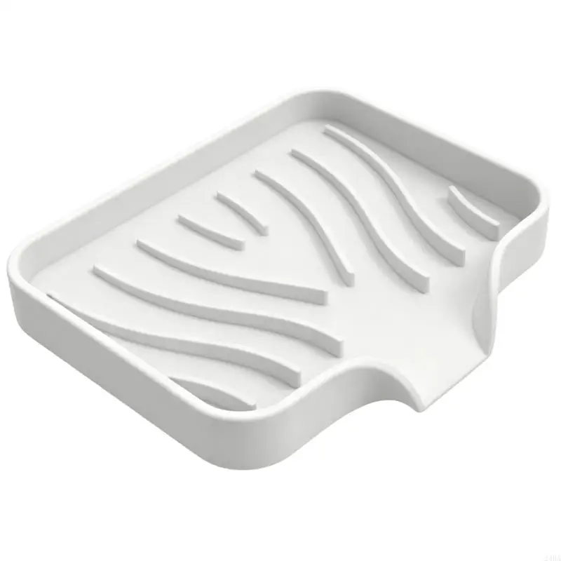  Silicone Soap Holder with Drainages Design Suitable for Bathroom & Kitchen Use