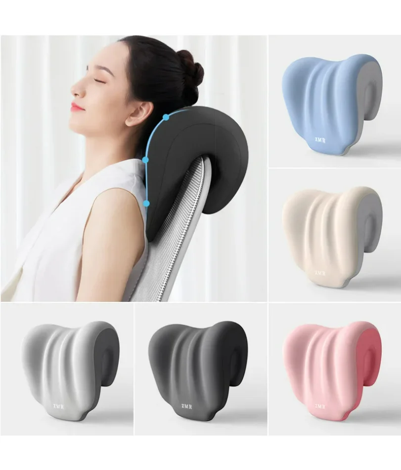 Nap Pillows for Office Work Student,Comfortable Protect Neck Noon Break Chair Headrest,Ergonomically Designed Simple Rest New
