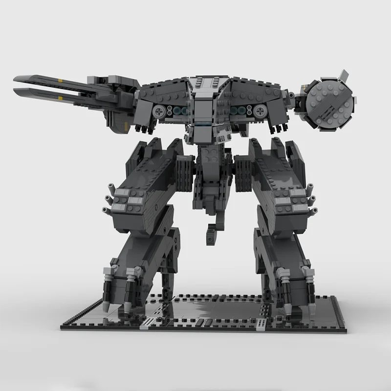 1885 pièces MOC Metales Gear REX bricolage modèle blocs de construction jouets d'anniversaire cadeau pour les joueurs tactiques