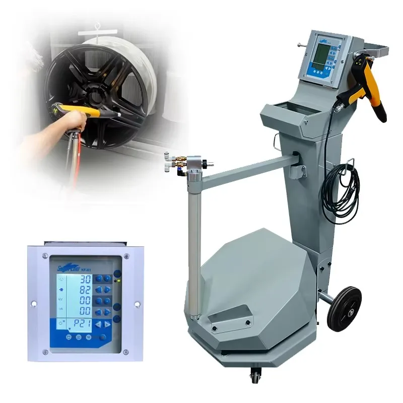 KF-X1 Advanced Electrostatic Powder Coating Spray Machine Equipment for Sale