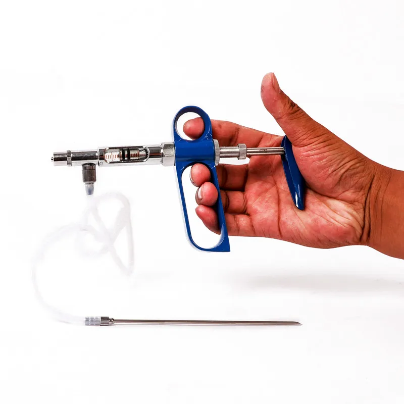 2ml Chicken Continuous Syringe Automatic Dosing Loach Tool Goose Injection Duck Poultry Farm Automatic Vaccine NEW Syriges