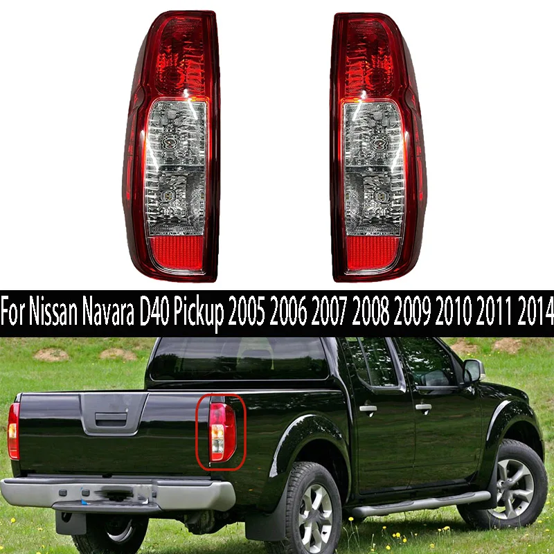 

LED Tail Lamp For Nissan Navara D40 2005-2015 Rear Tail Light Brake Lamp Without Bulbs