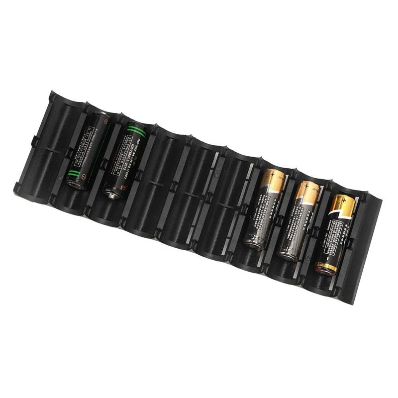 10Pcs ABS Resin 21700 Battery Spacer Protecting Holder Cylindrical Cell Storage Bracket